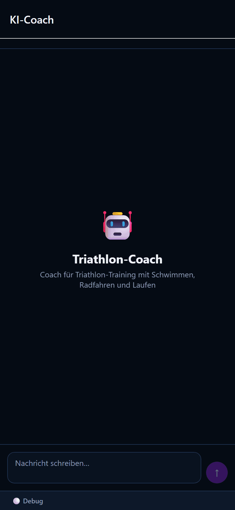 Chat mit dem KI-Coach